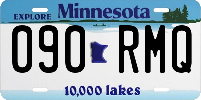 MN license plate 090RMQ