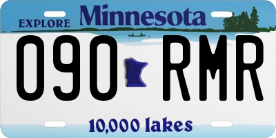 MN license plate 090RMR