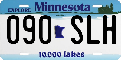 MN license plate 090SLH