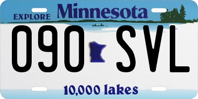 MN license plate 090SVL