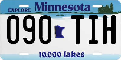 MN license plate 090TIH