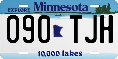 MN license plate 090TJH