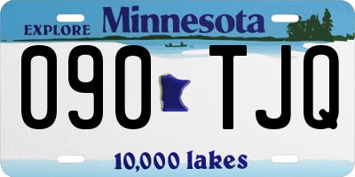MN license plate 090TJQ