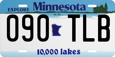 MN license plate 090TLB