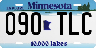 MN license plate 090TLC