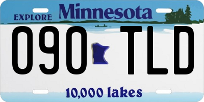 MN license plate 090TLD