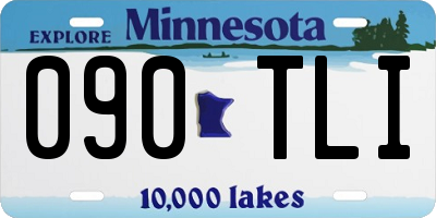 MN license plate 090TLI