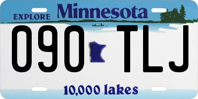 MN license plate 090TLJ