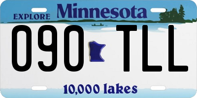 MN license plate 090TLL