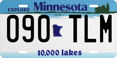 MN license plate 090TLM