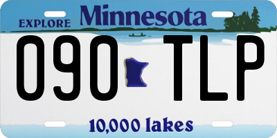 MN license plate 090TLP