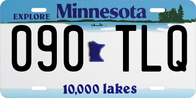 MN license plate 090TLQ