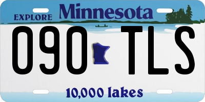 MN license plate 090TLS