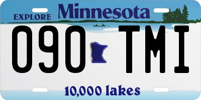 MN license plate 090TMI