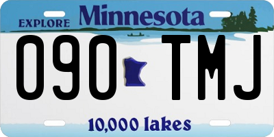 MN license plate 090TMJ