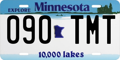 MN license plate 090TMT