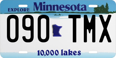MN license plate 090TMX