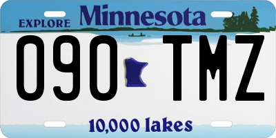 MN license plate 090TMZ