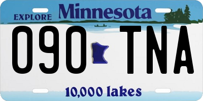 MN license plate 090TNA