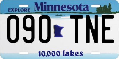 MN license plate 090TNE