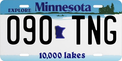 MN license plate 090TNG