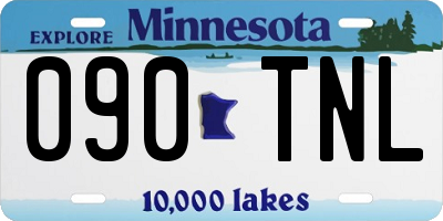 MN license plate 090TNL