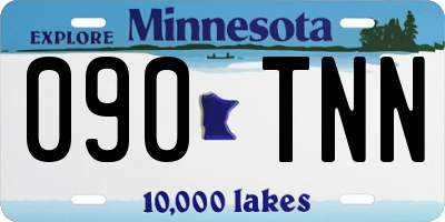 MN license plate 090TNN