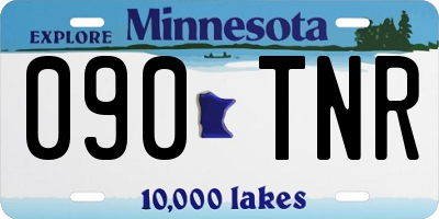 MN license plate 090TNR