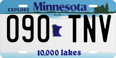 MN license plate 090TNV