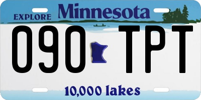 MN license plate 090TPT