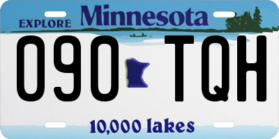 MN license plate 090TQH