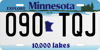 MN license plate 090TQJ
