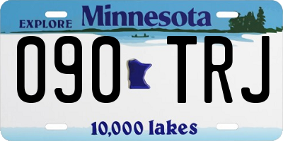 MN license plate 090TRJ