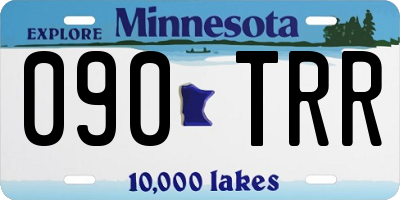MN license plate 090TRR