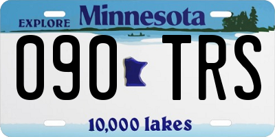 MN license plate 090TRS