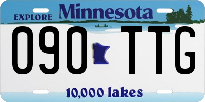MN license plate 090TTG