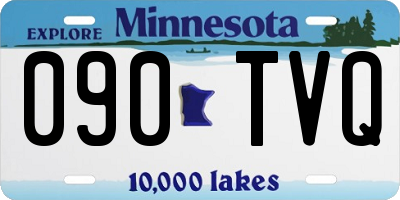 MN license plate 090TVQ