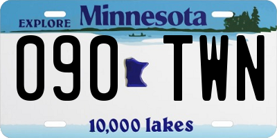 MN license plate 090TWN