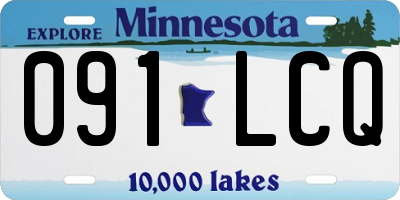 MN license plate 091LCQ
