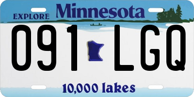 MN license plate 091LGQ