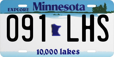 MN license plate 091LHS