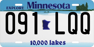 MN license plate 091LQQ