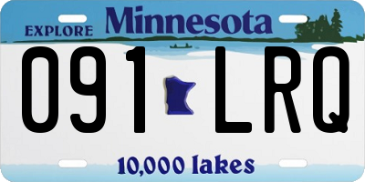 MN license plate 091LRQ