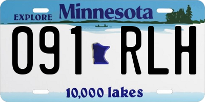MN license plate 091RLH