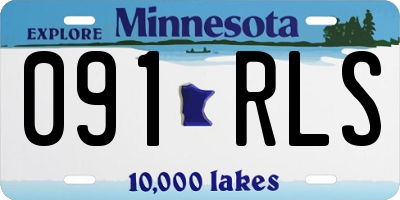 MN license plate 091RLS