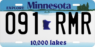 MN license plate 091RMR