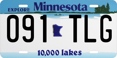 MN license plate 091TLG