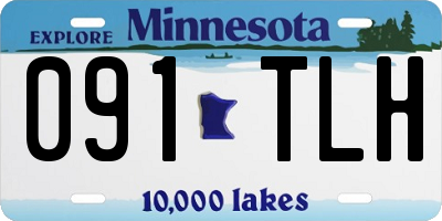 MN license plate 091TLH