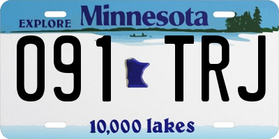 MN license plate 091TRJ