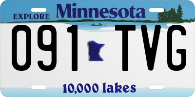 MN license plate 091TVG